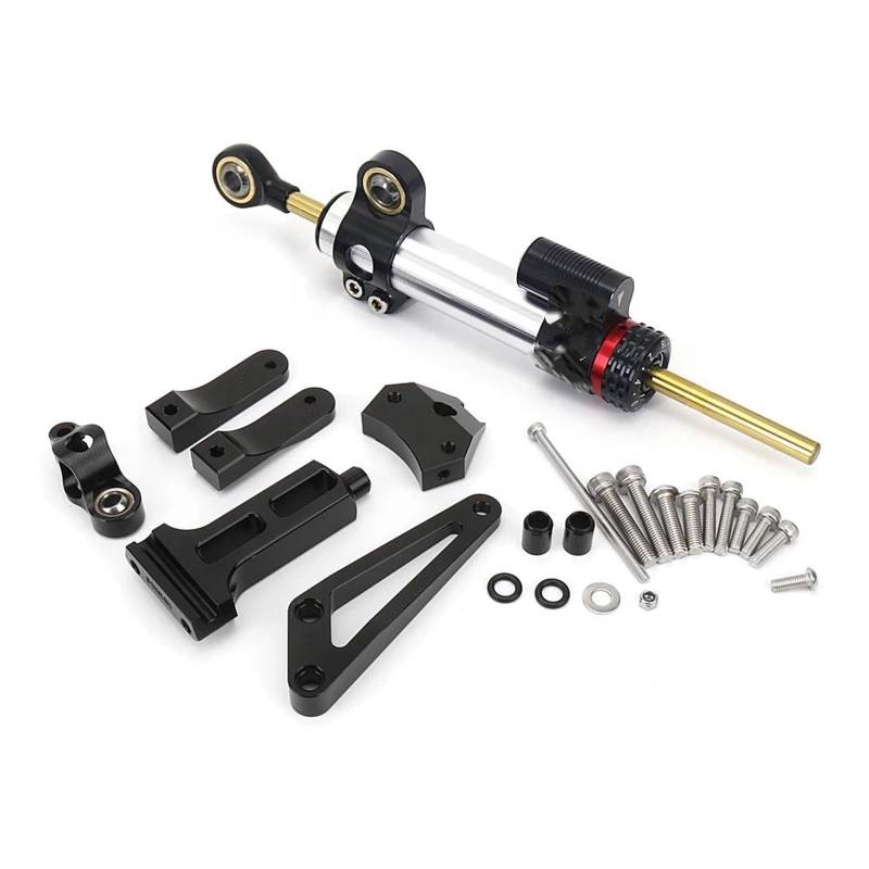 Dämpfer Lenkungsstabilisator Für CB1300 2003-2011 2020 2009 2008 Motorrad Lenkung Stabilisieren Dämpfer Halterung Mount Kit Für CB 1300 Dämpfer Halterung Lenkungsdämpfer Motorräder Assy(Type G) von ATGQBCF