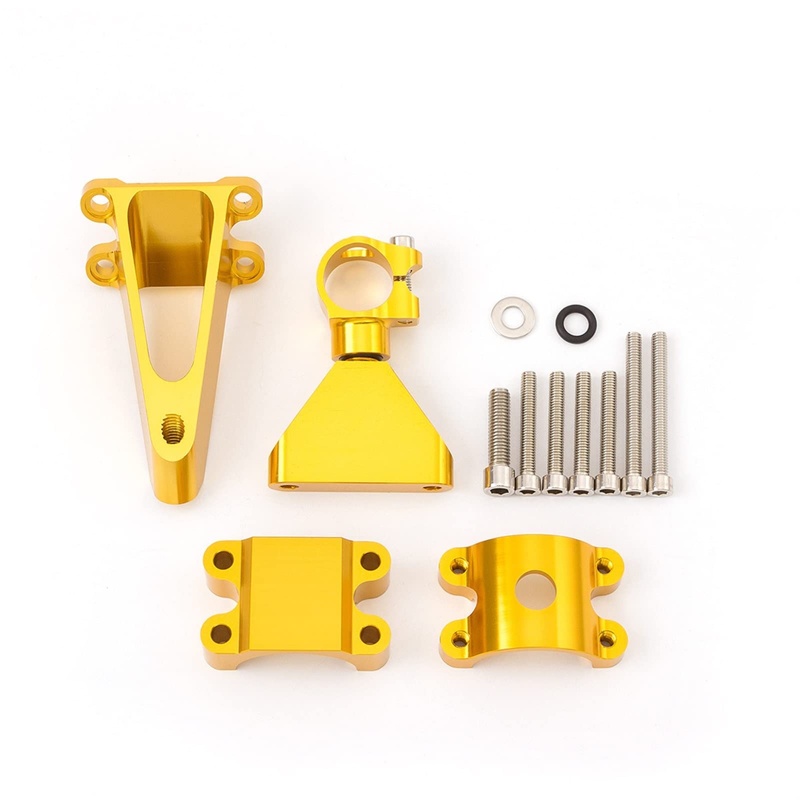 Dämpfer Lenkungsstabilisator Für CBR 600 F4 F4I 1999 2000 2001 2002 2003 Lineare Umgekehrte Sicherheitssteuerung + Halterung Motorrad Lenkungsdämpfer Stabilisator Lenkungsdämpfer Motorräder Assy(F) von ATGQBCF