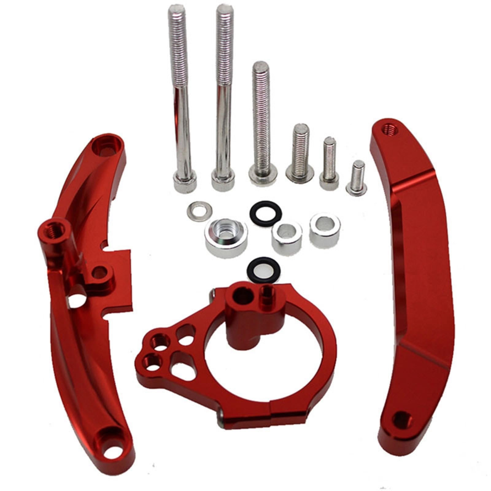 Dämpfer Lenkungsstabilisator Für FZ1 Für 2006-2015 Lenkung Stabilisieren Aluminium Motorrad Dämpfer Halterung Montage Kit Lenkungsdämpfer Motorräder Assy(S) von ATGQBCF