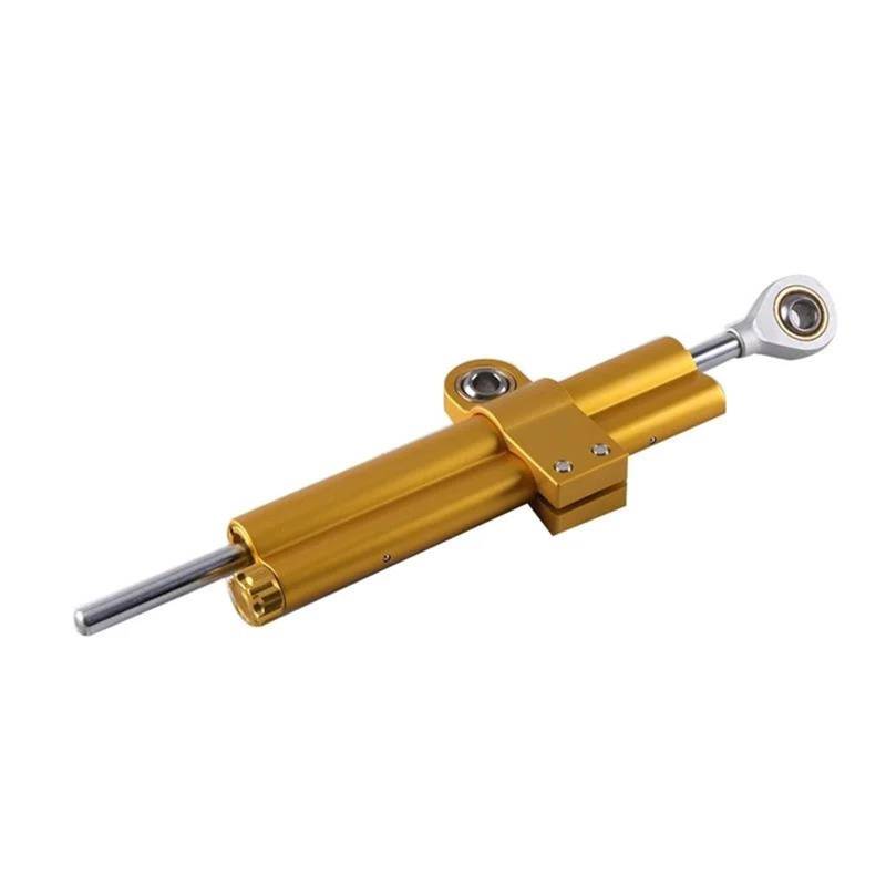 Dämpfer Lenkungsstabilisator Für Kawasaki Für Suzuki Roller Motorrad Universal Lenkung Dämpfer Einstellbare Stabilisator Linear Umgekehrt Sichere Kontrolle Lenkungsdämpfer Motorräder Assy(Gold) von ATGQBCF