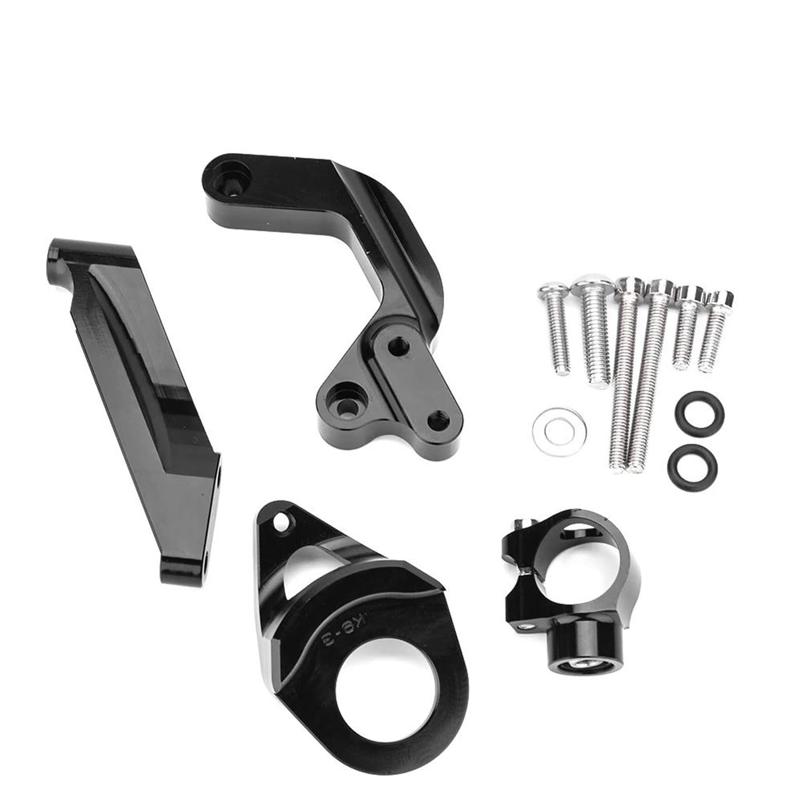 Dämpfer Lenkungsstabilisator Für Suzuki Für GSXR1000 GSXR GSX R GSX-R 1000 2009-2015 2014 Motorrad Aluminium Dämpfer Lenkung Stabilisieren Halterung Montage Kit Lenkungsdämpfer Motorräder Assy(A) von ATGQBCF