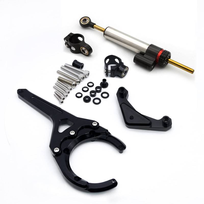 Dämpfer Lenkungsstabilisator Für Suzuki GSXS1000 2016-2020 2021 2022 Motorräder Lenkung Stabilisator Dämpfer Halterung Mount Kit Für GSX-S1000 GSXS 1000F/G Lenkungsdämpfer Motorräder Assy(G) von ATGQBCF