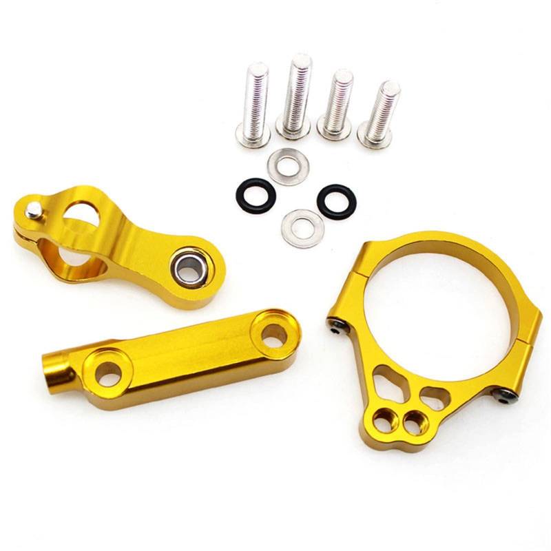 Dämpfer Lenkungsstabilisator Motorrad CNC Lenkungsdämpfer Stabilisieren Für Kawasaki 650 2015-2020 Dämpfer Halterung Montage Kit Lenkungsdämpfer Motorräder Assy(C3) von ATGQBCF