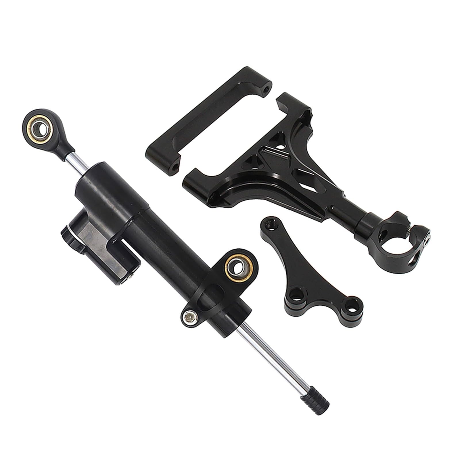 Dämpfer Lenkungsstabilisator Motorrad Einstellbare Lenkung Stabilisierung Stoßdämpfer Halterung Montage Unterstützung Kit Für KAWASAKI Für Z1000 Für Z750 2003-2009 Lenkungsdämpfer Motorräder Assy(Type von ATGQBCF