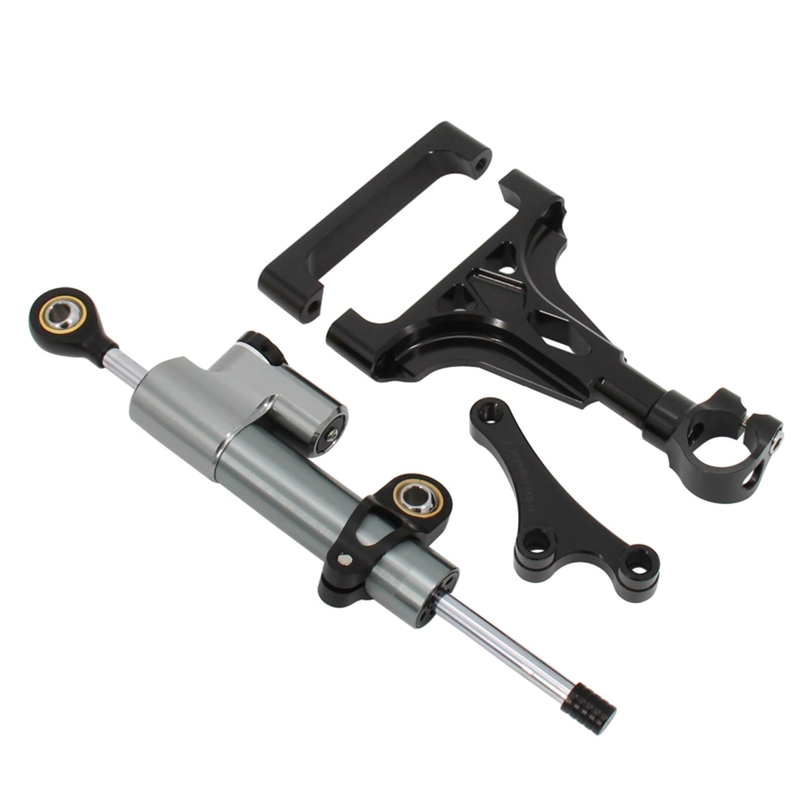 Dämpfer Lenkungsstabilisator Motorrad Einstellbare Lenkung Stabilisierung Stoßdämpfer Halterung Montage Unterstützung Kit Für KAWASAKI Für Z1000 Für Z750 2003-2009 Lenkungsdämpfer Motorräder Assy(Type von ATGQBCF