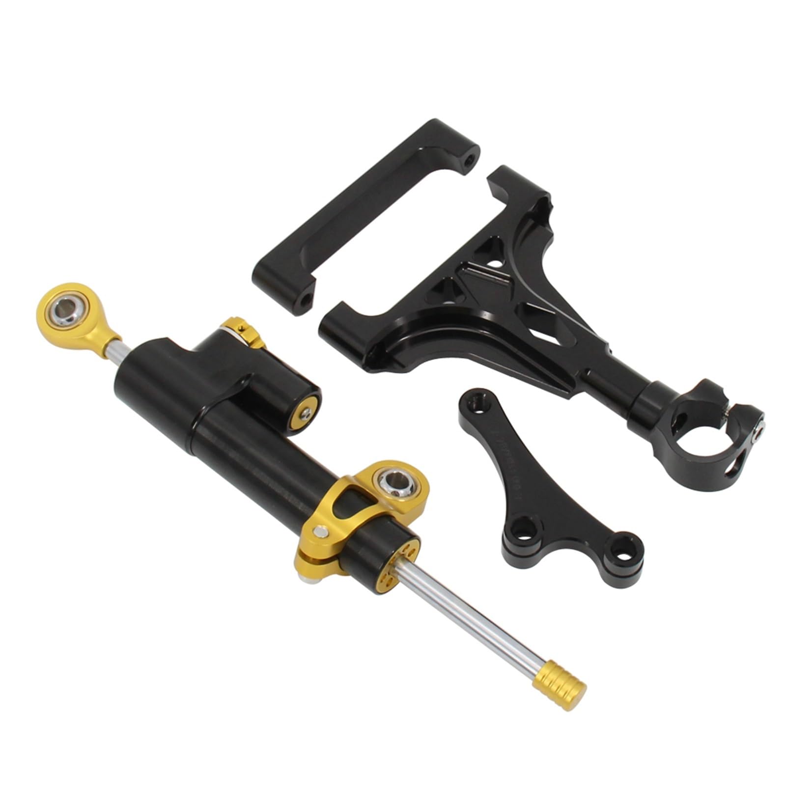 Dämpfer Lenkungsstabilisator Motorrad Einstellbare Lenkung Stabilisierung Stoßdämpfer Halterung Montage Unterstützung Kit Für KAWASAKI Für Z1000 Für Z750 2003-2009 Lenkungsdämpfer Motorräder Assy(Type von ATGQBCF