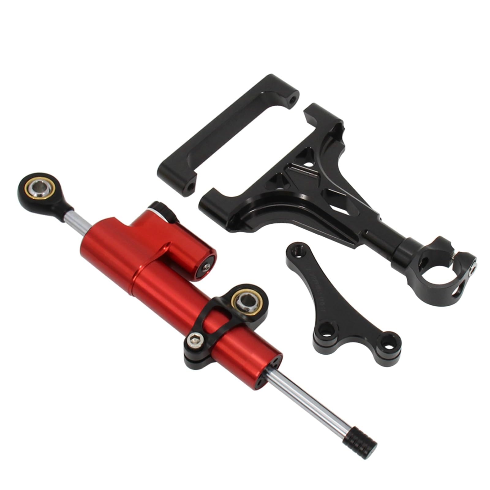 Dämpfer Lenkungsstabilisator Motorrad Einstellbare Lenkung Stabilisierung Stoßdämpfer Halterung Montage Unterstützung Kit Für KAWASAKI Für Z1000 Für Z750 2003-2009 Lenkungsdämpfer Motorräder Assy(Type von ATGQBCF