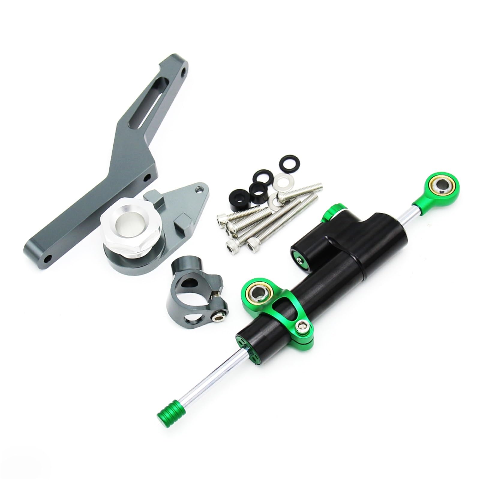 Dämpfer Lenkungsstabilisator Motorrad Lenkstabilisator Stoßdämpfer Halterung Kit Für Kawasaki Für ZX6R 2025-2024 Für ZX-6R 2009-2023 Lenkungsdämpfer Motorräder Assy(Type-B) von ATGQBCF