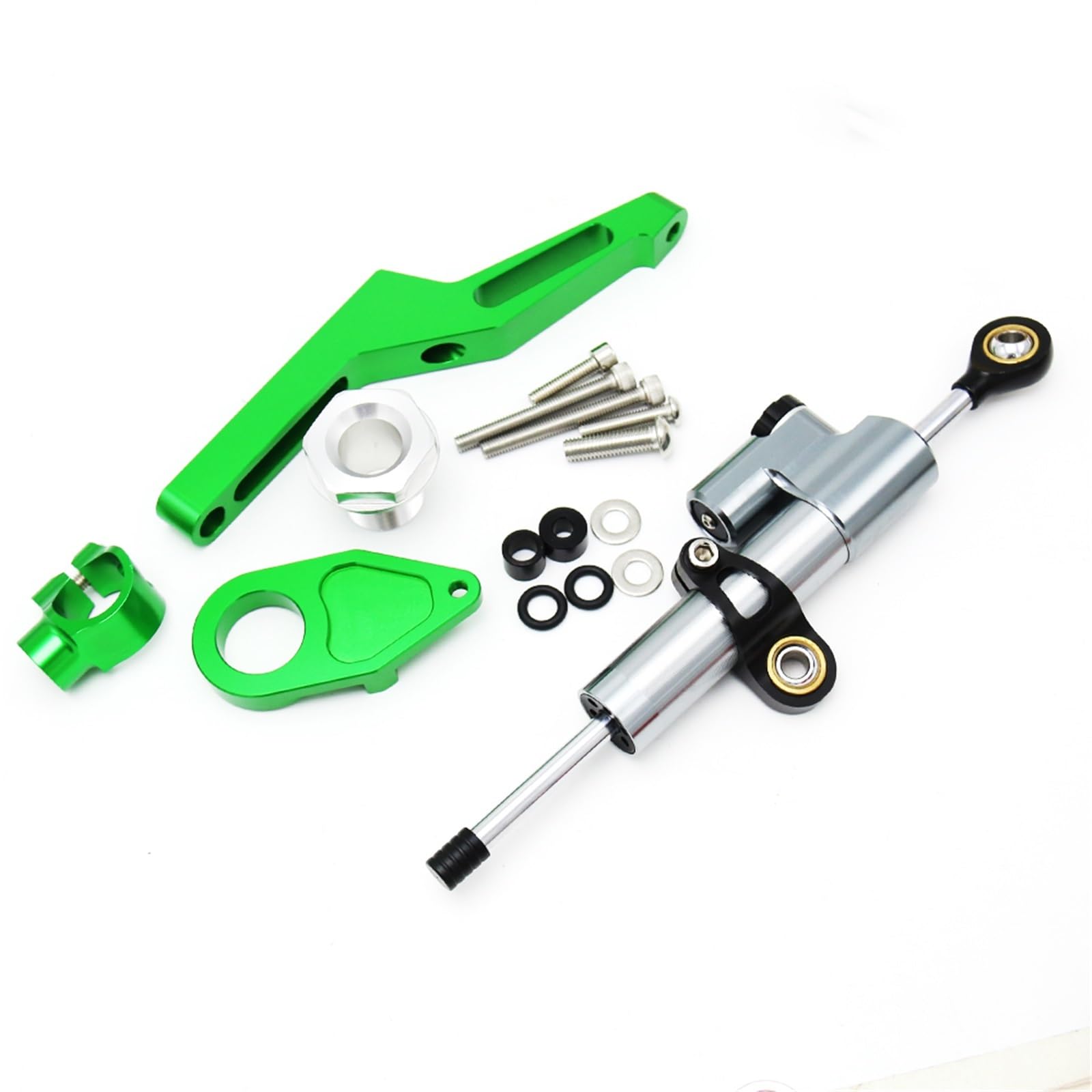 Dämpfer Lenkungsstabilisator Motorrad Lenkstabilisator Stoßdämpfer Halterung Kit Für Kawasaki Für ZX6R 2025-2024 Für ZX-6R 2009-2023 Lenkungsdämpfer Motorräder Assy(Type-D) von ATGQBCF