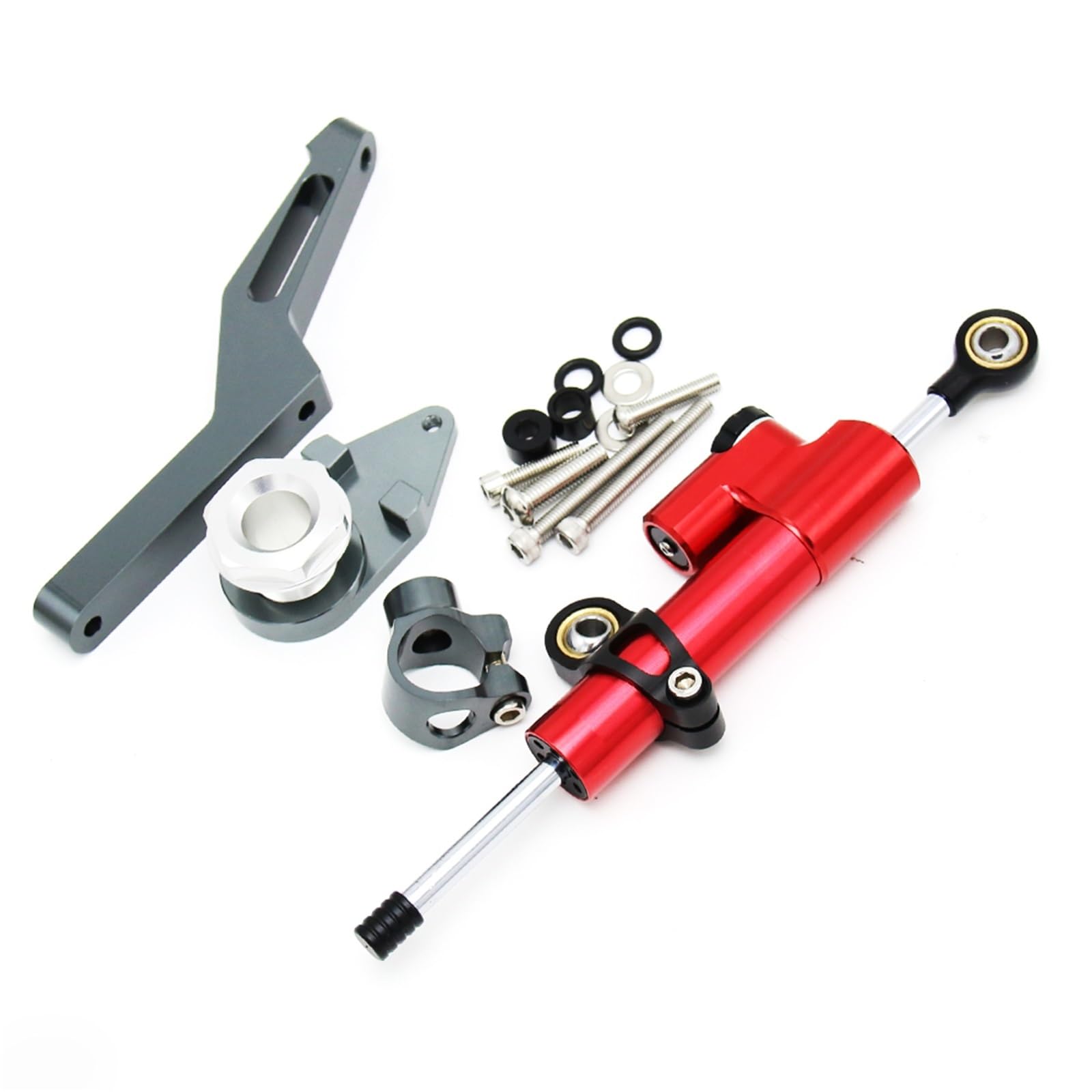 Dämpfer Lenkungsstabilisator Motorrad Lenkstabilisator Stoßdämpfer Halterung Kit Für Kawasaki Für ZX6R 2025-2024 Für ZX-6R 2009-2023 Lenkungsdämpfer Motorräder Assy(Type-F) von ATGQBCF