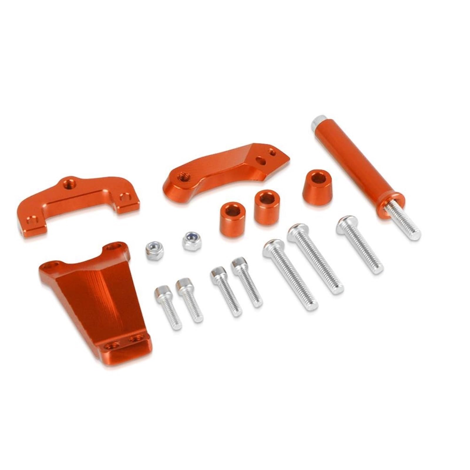 Dämpfer Lenkungsstabilisator Motorrad Lenkung Stabilisieren Für Kawasaki Für ER-6N 2013-2016 Dämpfer Halterung Marke Neue Kit Lenkungsdämpfer Motorräder Assy(Orange) von ATGQBCF