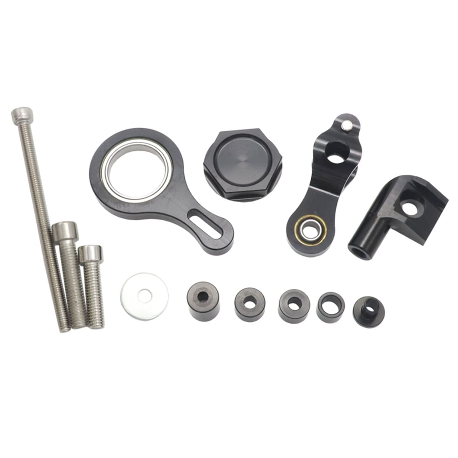 Dämpfer Lenkungsstabilisator Motorrad Lenkungsstabilisator Dämpfer Montagehalterung Kit Für YZF R1 2002–2017 R6 2006–2020 Lenkungsdämpfer Motorräder Assy(K) von ATGQBCF