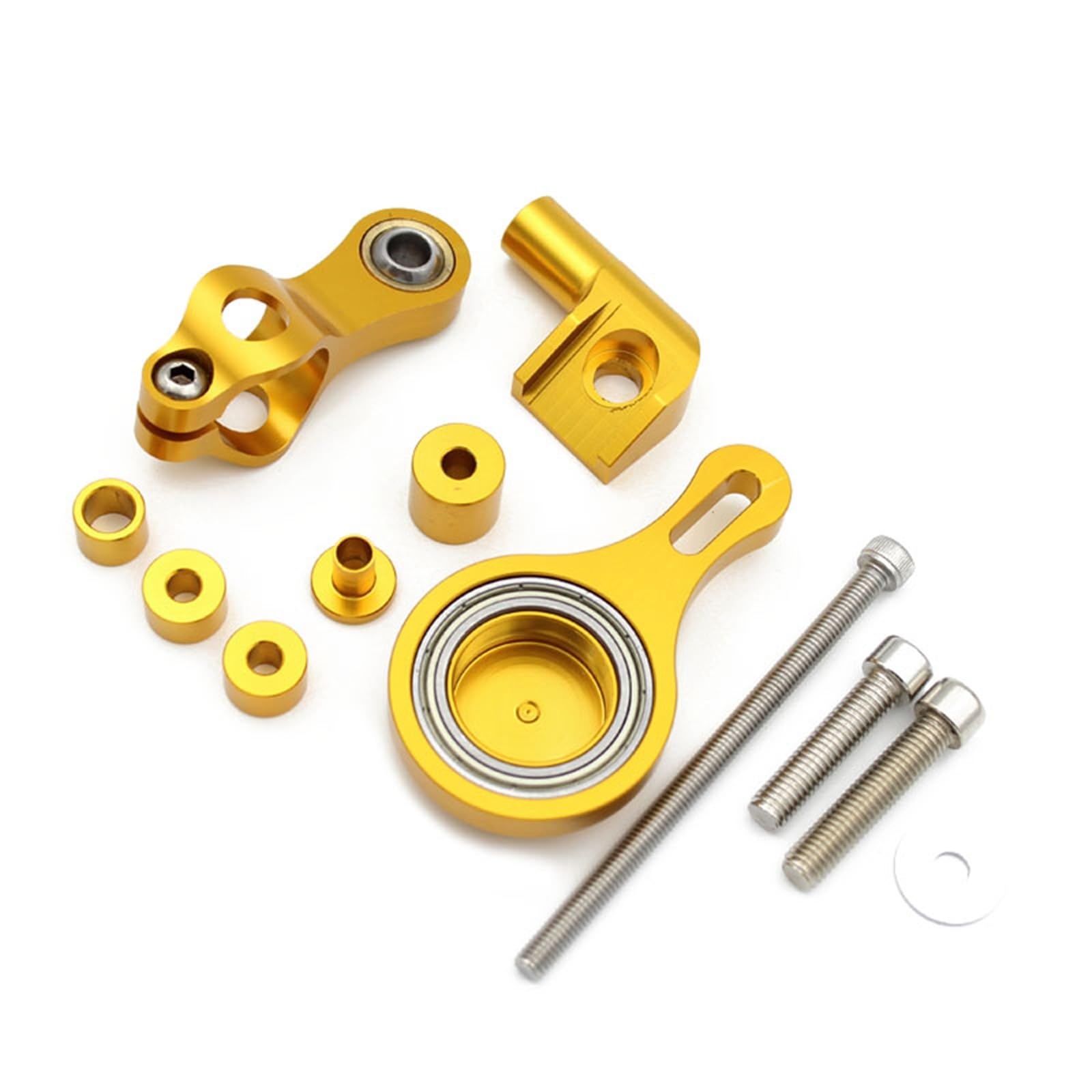 Dämpfer Lenkungsstabilisator Motorrad Lenkungsstabilisator Für YZF R1 2002–2017 R6 2006–2017 Dämpfer-Montagehalterungs-Set Lenkungsdämpfer Motorräder Assy(H) von ATGQBCF