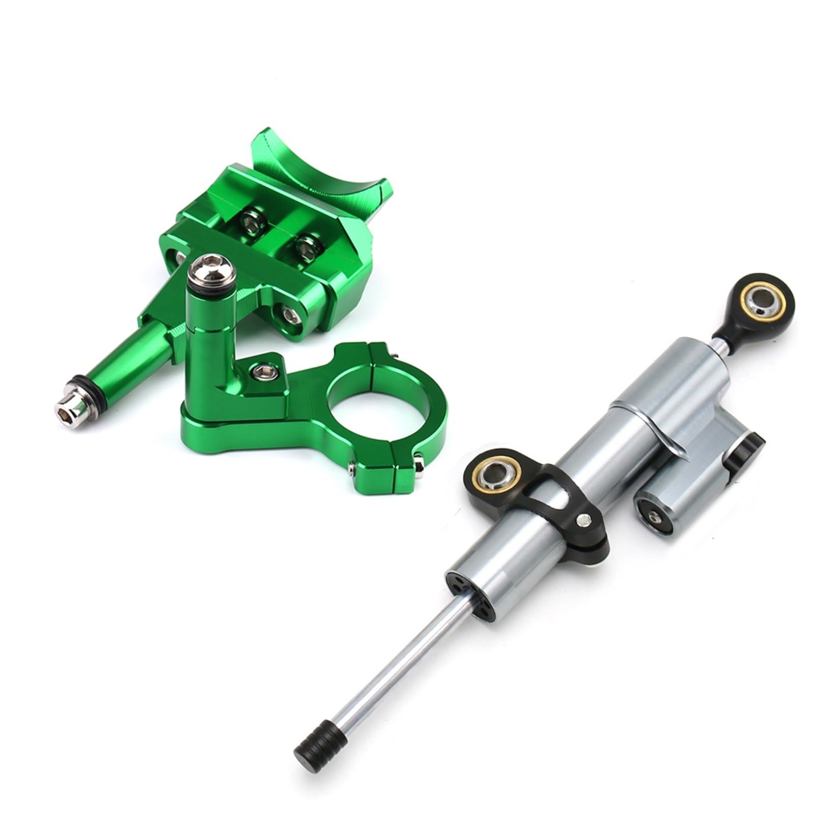 Dämpfer Lenkungsstabilisator Motorrad Lenkungsstabilisator Stoßdämpfer Halterung Kit Für Kawasaki Für Ninja 400 Für NINJA400 2018-2024 Lenkungsdämpfer Motorräder Assy(Type-A) von ATGQBCF