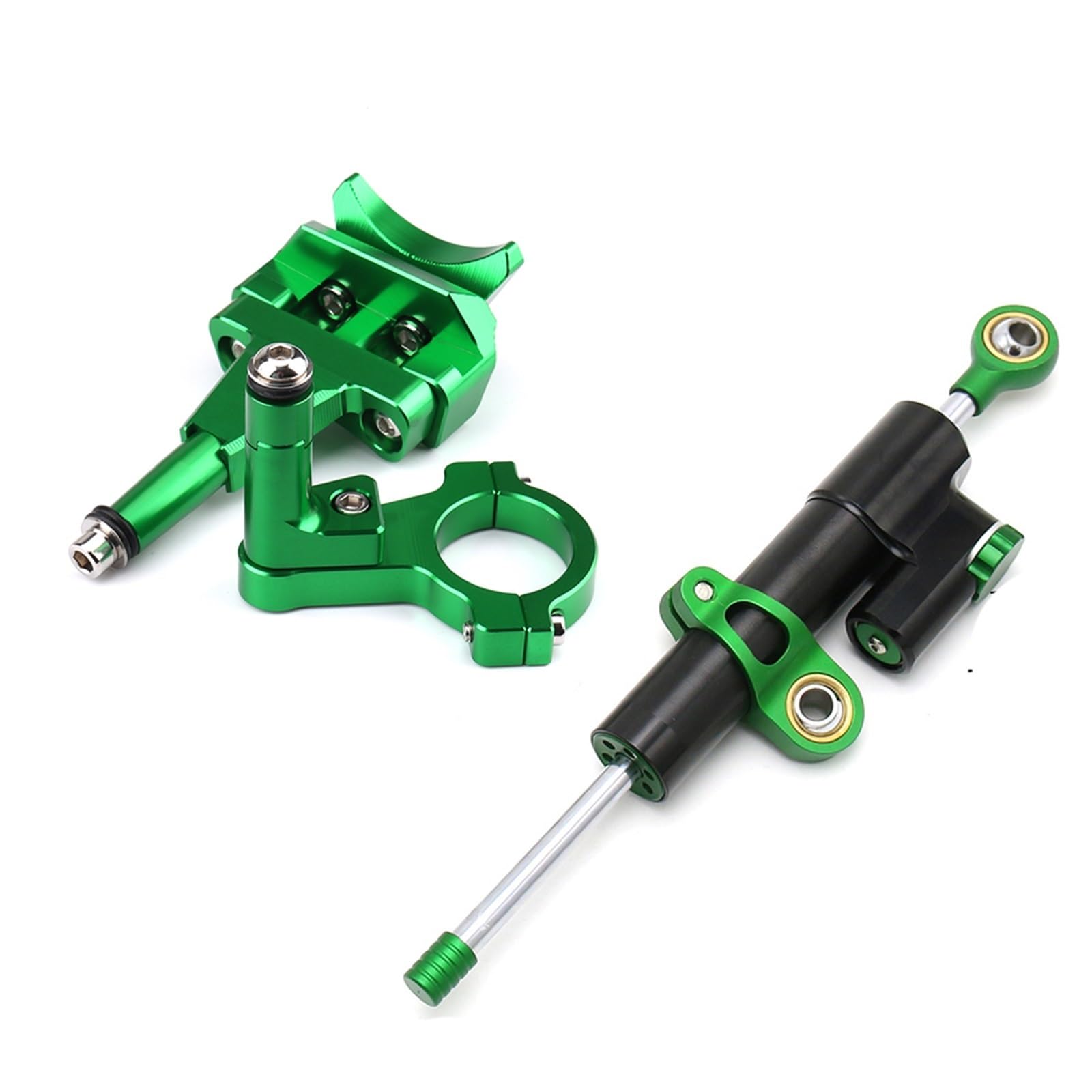 Dämpfer Lenkungsstabilisator Motorrad Lenkungsstabilisator Stoßdämpfer Halterung Kit Für Kawasaki Für Ninja 400 Für NINJA400 2018-2024 Lenkungsdämpfer Motorräder Assy(Type-C) von ATGQBCF