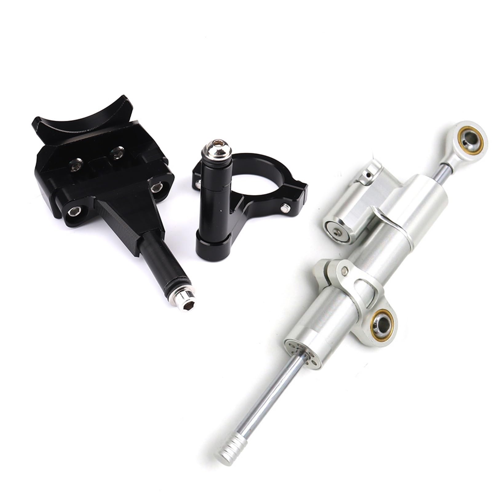 Dämpfer Lenkungsstabilisator Motorrad Lenkungsstabilisator Stoßdämpfer Halterung Kit Für Kawasaki Für Ninja 400 Für NINJA400 2018-2024 Lenkungsdämpfer Motorräder Assy(Type-E) von ATGQBCF