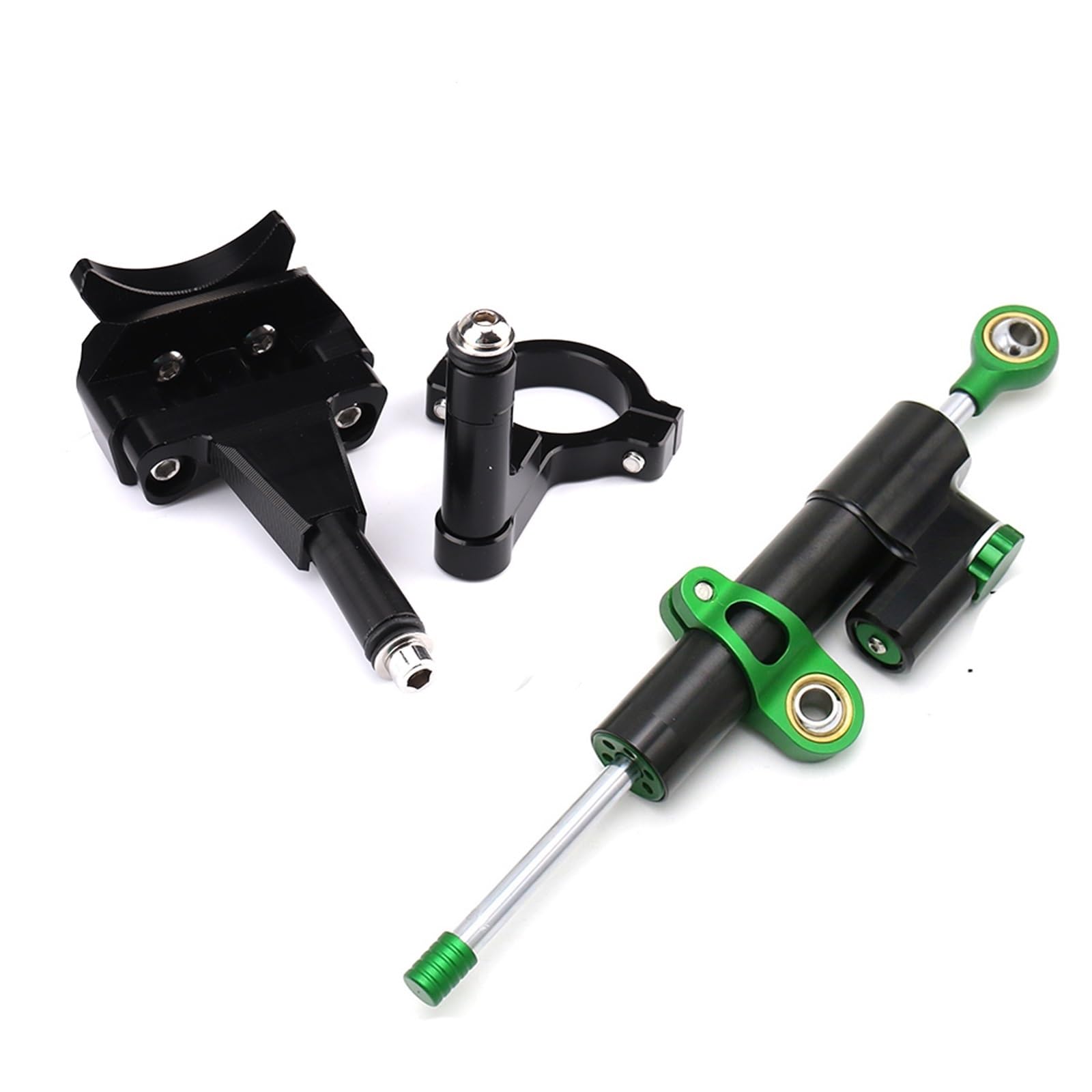 Dämpfer Lenkungsstabilisator Motorrad Lenkungsstabilisator Stoßdämpfer Halterung Kit Für Kawasaki Für Ninja 400 Für NINJA400 2018-2024 Lenkungsdämpfer Motorräder Assy(Type-G) von ATGQBCF