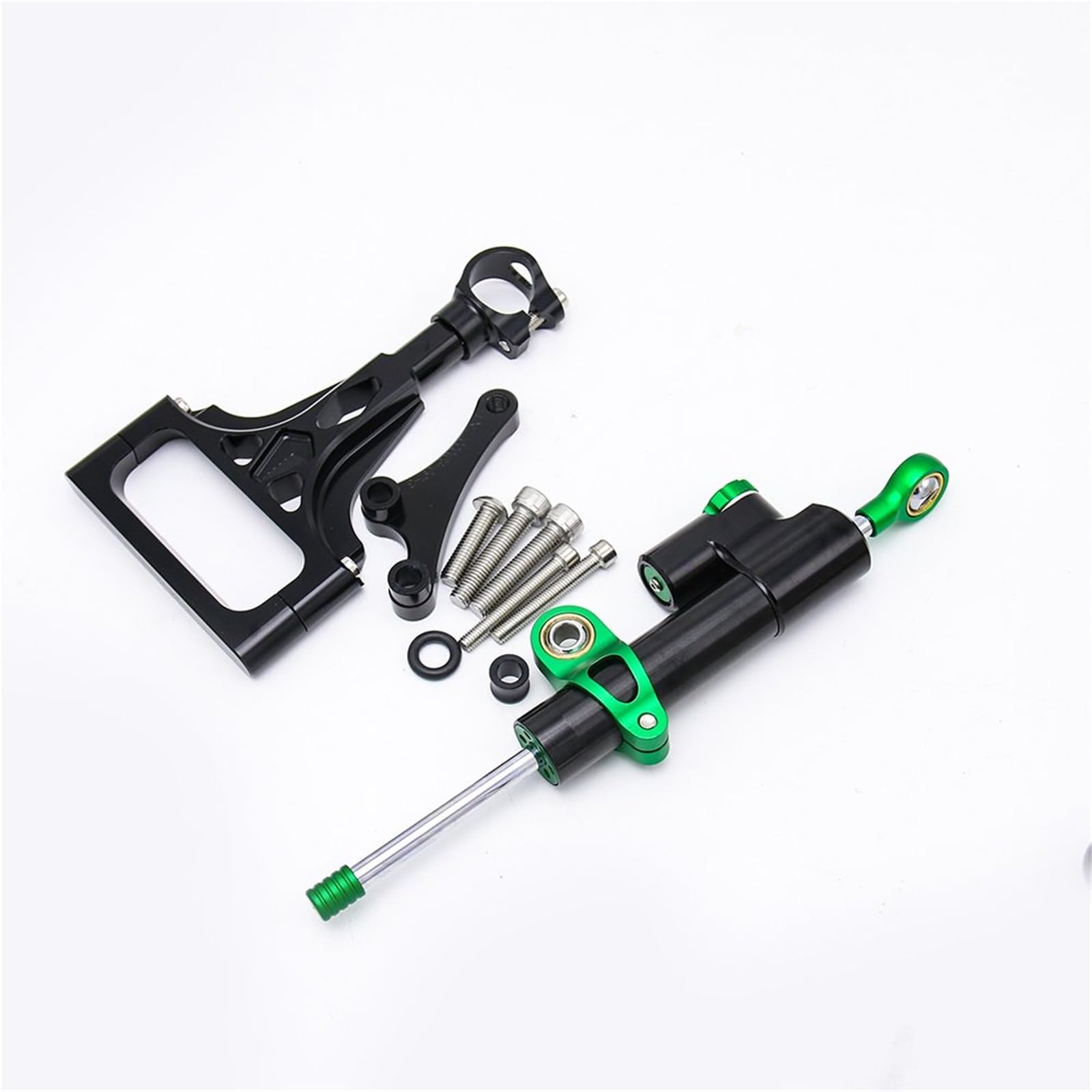 Dämpfer Lenkungsstabilisator Motorrad Lenkungsstabilisator Stoßdämpfer Halterung Kit Für Kawasaki Für Z750 Für Z1000 Für Z750R 2003-2007 2008 2009 Lenkungsdämpfer Motorräder Assy(Type-B) von ATGQBCF