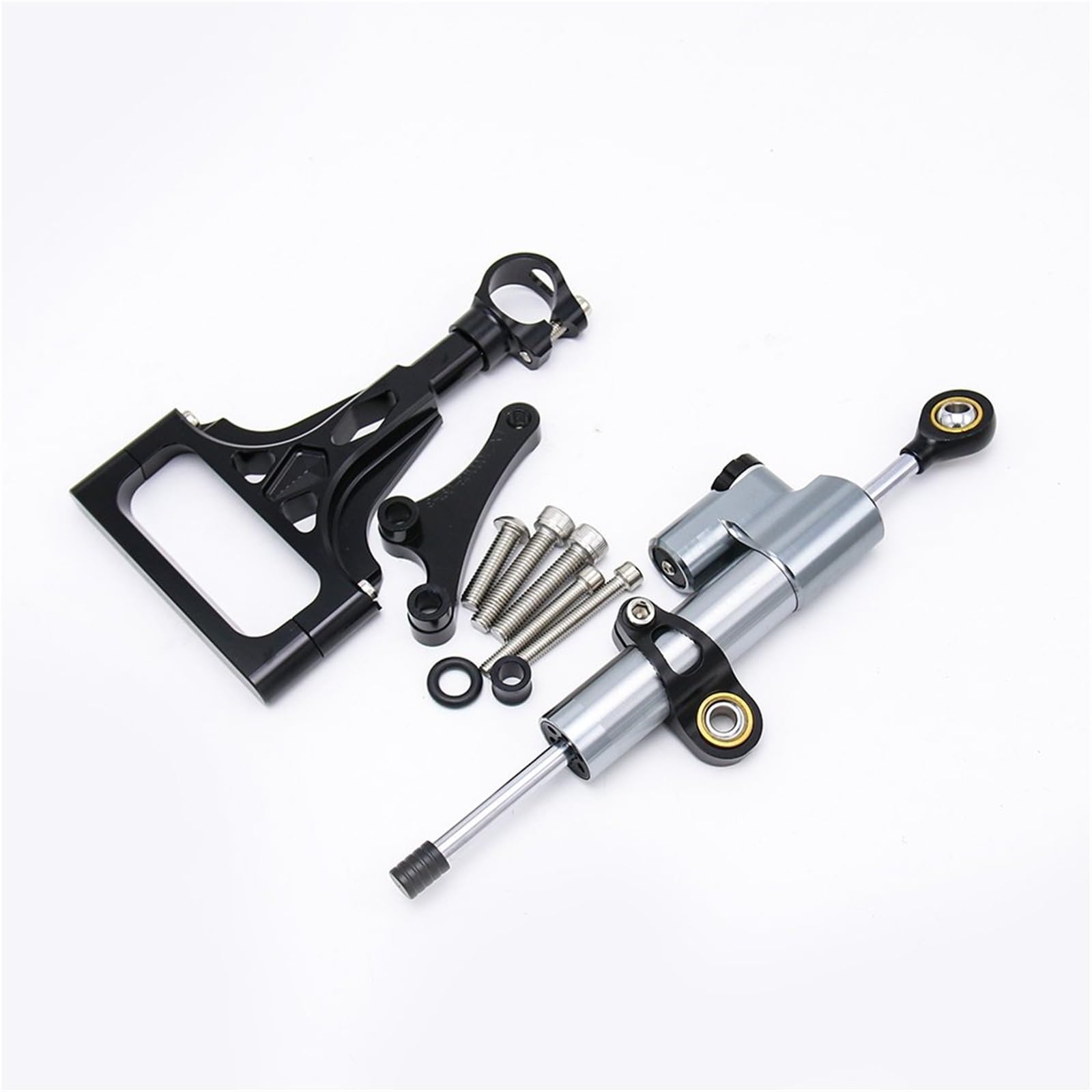 Dämpfer Lenkungsstabilisator Motorrad Lenkungsstabilisator Stoßdämpfer Halterung Kit Für Kawasaki Für Z750 Für Z1000 Für Z750R 2003-2007 2008 2009 Lenkungsdämpfer Motorräder Assy(Type-C) von ATGQBCF