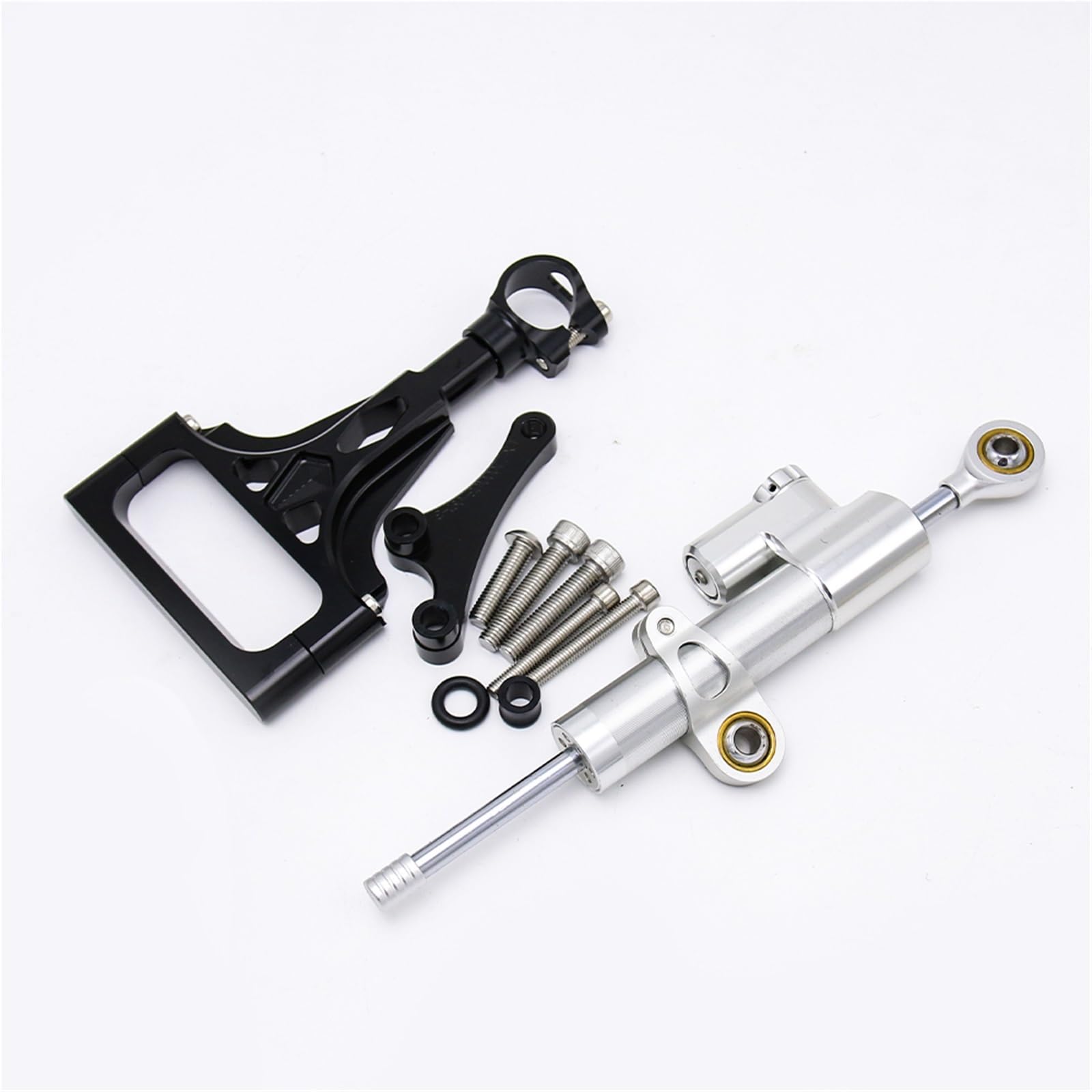 Dämpfer Lenkungsstabilisator Motorrad Lenkungsstabilisator Stoßdämpfer Halterung Kit Für Kawasaki Für Z750 Für Z1000 Für Z750R 2003-2007 2008 2009 Lenkungsdämpfer Motorräder Assy(Type-F) von ATGQBCF