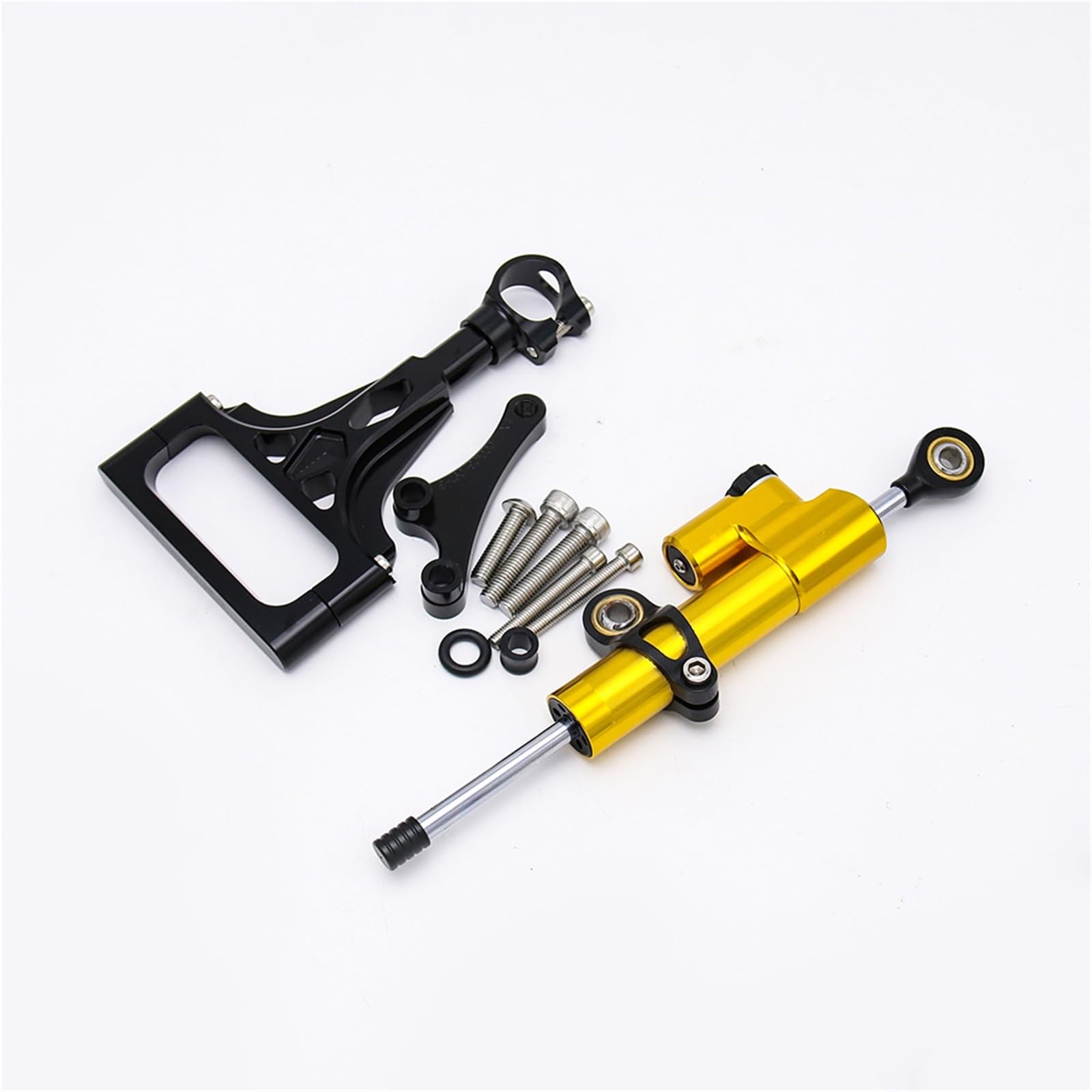 Dämpfer Lenkungsstabilisator Motorrad Lenkungsstabilisator Stoßdämpfer Halterung Kit Für Kawasaki Für Z750 Für Z1000 Für Z750R 2003-2007 2008 2009 Lenkungsdämpfer Motorräder Assy(Type-G) von ATGQBCF