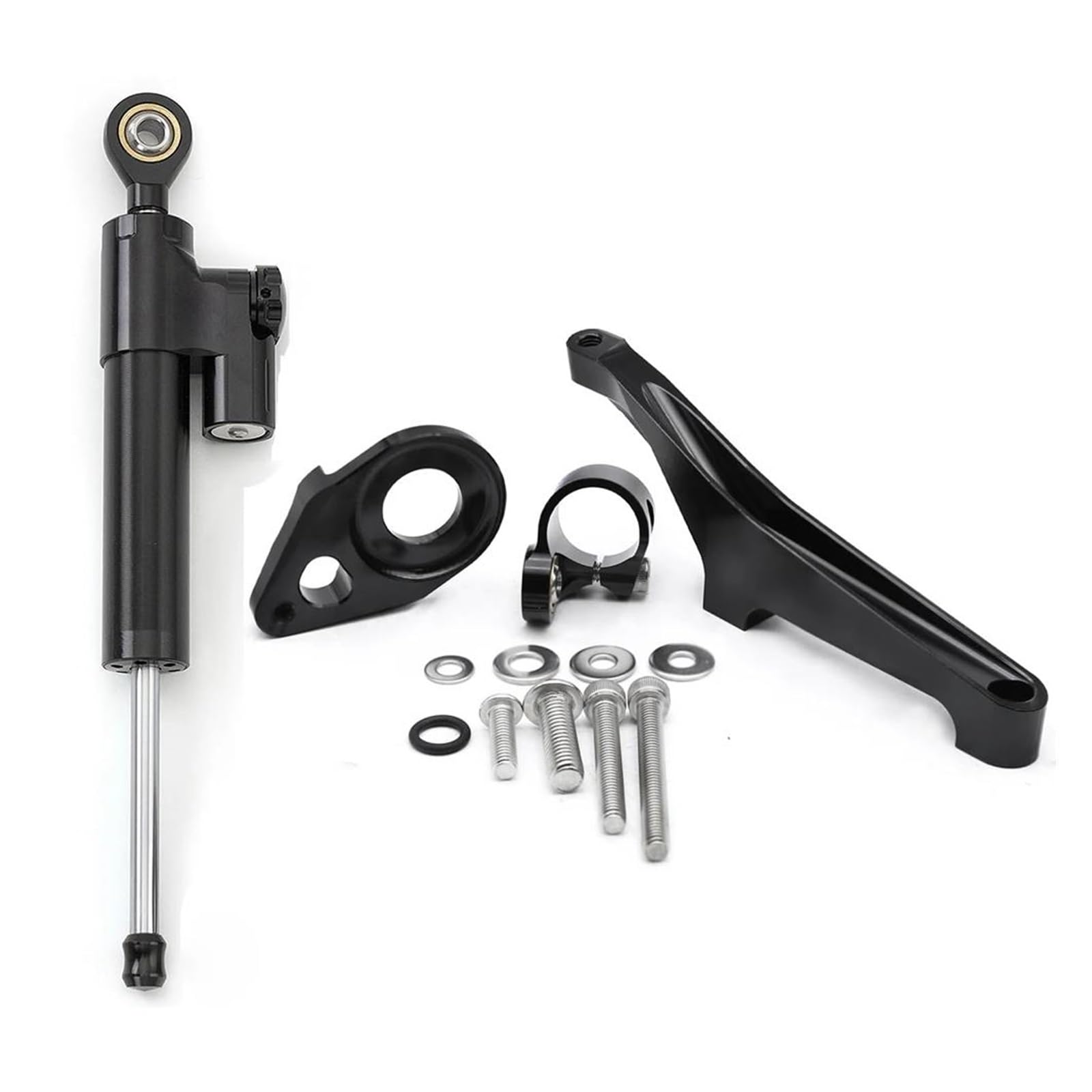 Dämpfer Lenkungsstabilisator Motorrad Stabilisator Lenkung Dämpfer Halterung Montage Kit Unterstützung Zubehör Für Suzuki Für SV650 SV 650 2016-2022 Lenkungsdämpfer Motorräder Assy(Damper n Bracket D) von ATGQBCF