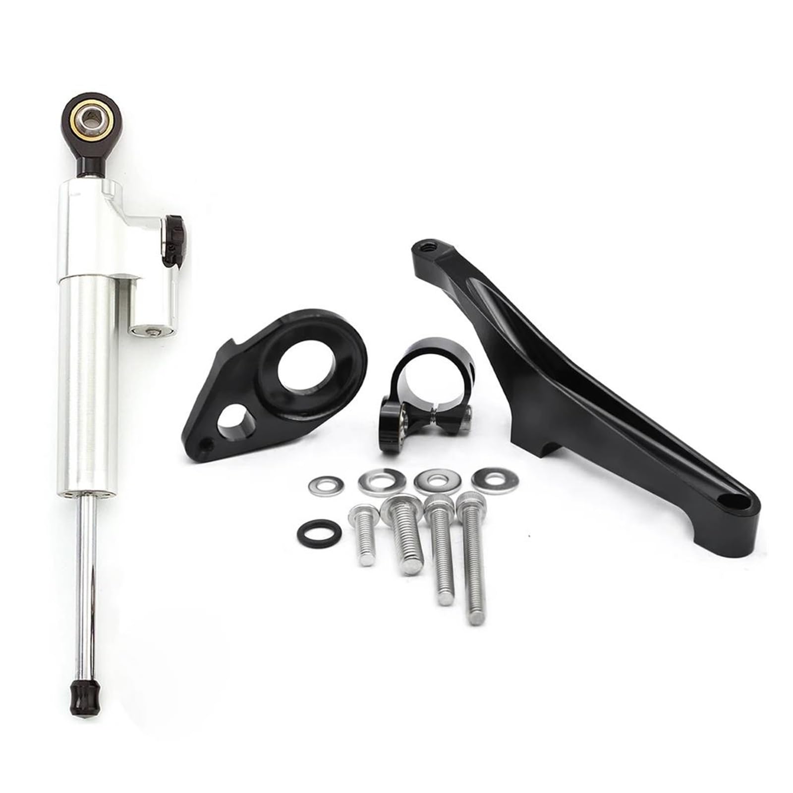 Dämpfer Lenkungsstabilisator Motorrad Stabilisator Lenkung Dämpfer Halterung Montage Kit Unterstützung Zubehör Für Suzuki Für SV650 SV 650 2016-2022 Lenkungsdämpfer Motorräder Assy(Damper n Bracket F) von ATGQBCF