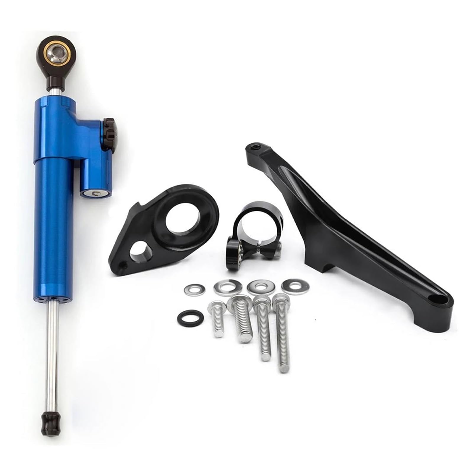 Dämpfer Lenkungsstabilisator Motorrad Stabilisator Lenkung Dämpfer Halterung Montage Kit Unterstützung Zubehör Für Suzuki Für SV650 SV 650 2016-2022 Lenkungsdämpfer Motorräder Assy(Damper n Bracket G) von ATGQBCF