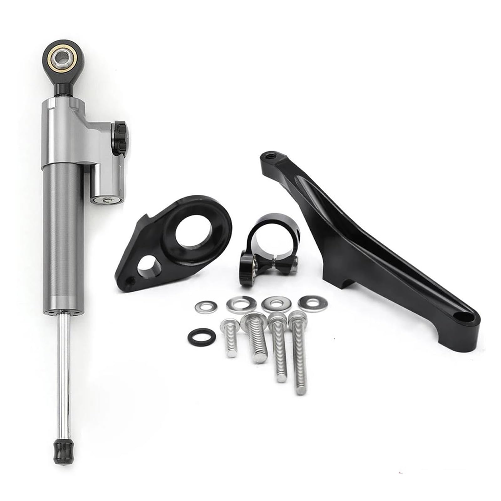 Dämpfer Lenkungsstabilisator Motorrad Stabilisator Lenkung Dämpfer Halterung Montage Kit Unterstützung Zubehör Für Suzuki Für SV650 SV 650 2016-2022 Lenkungsdämpfer Motorräder Assy(Damper n Bracket E) von ATGQBCF