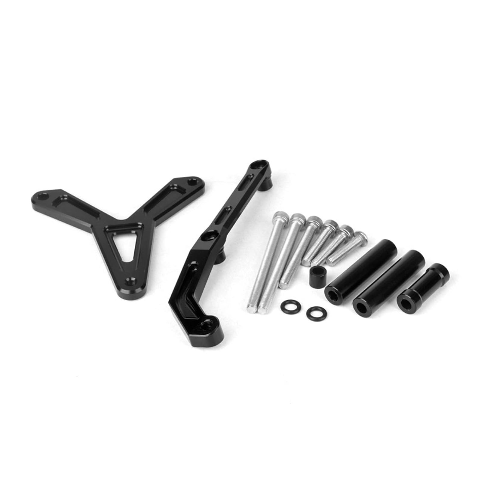 Dämpfer Lenkungsstabilisator Motorrad Stabilisator Lenkung Dämpfer Halterung Montage Kit Unterstützung Zubehör Für Tracer 9 GT Für TRACER9 Gt 2021 2022 2023 Lenkungsdämpfer Motorräder Assy(Type-A) von ATGQBCF