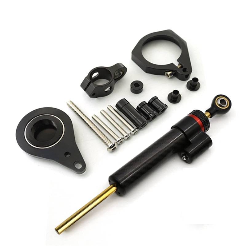 Dämpfer Lenkungsstabilisator Motorrad Stabilisator Lenkung Dämpfer Montage Halterung Unterstützung Kit Für BM&W Für S1000RR S 1000 RR 2010 2011 2012 2013 2014 2015 CNC Lenkungsdämpfer Motorräder Assy( von ATGQBCF