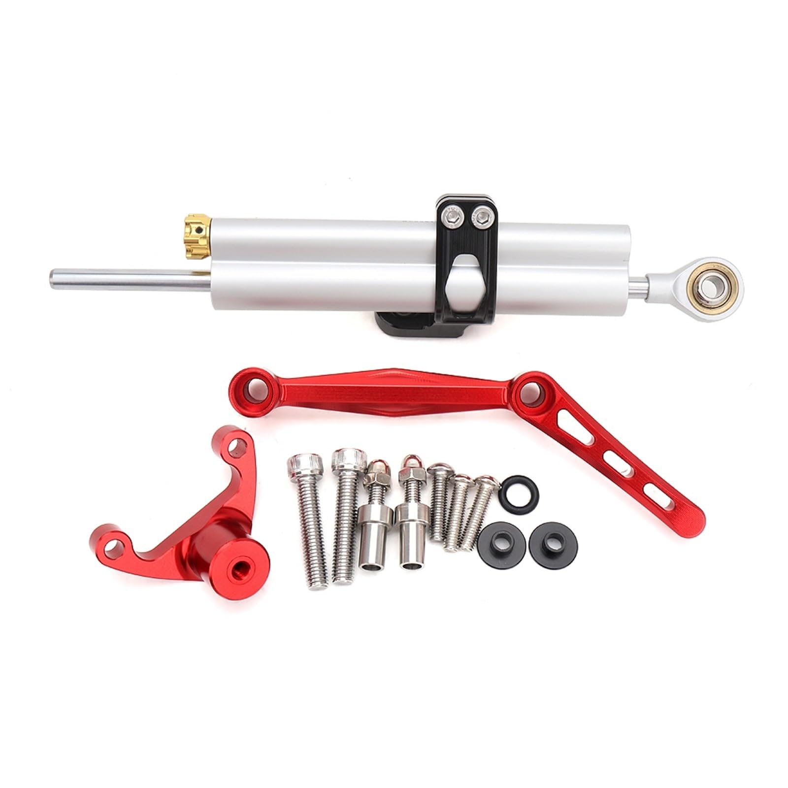 Dämpfer Lenkungsstabilisator Motorrad Zubehör Lenkung Stabilisator Dämpfer Und Halterung Kit Halterung Unterstützung Für Ducati Für Monster 950 Für Monster937 2021-2022 2023 Lenkungsdämpfer Motorräder von ATGQBCF