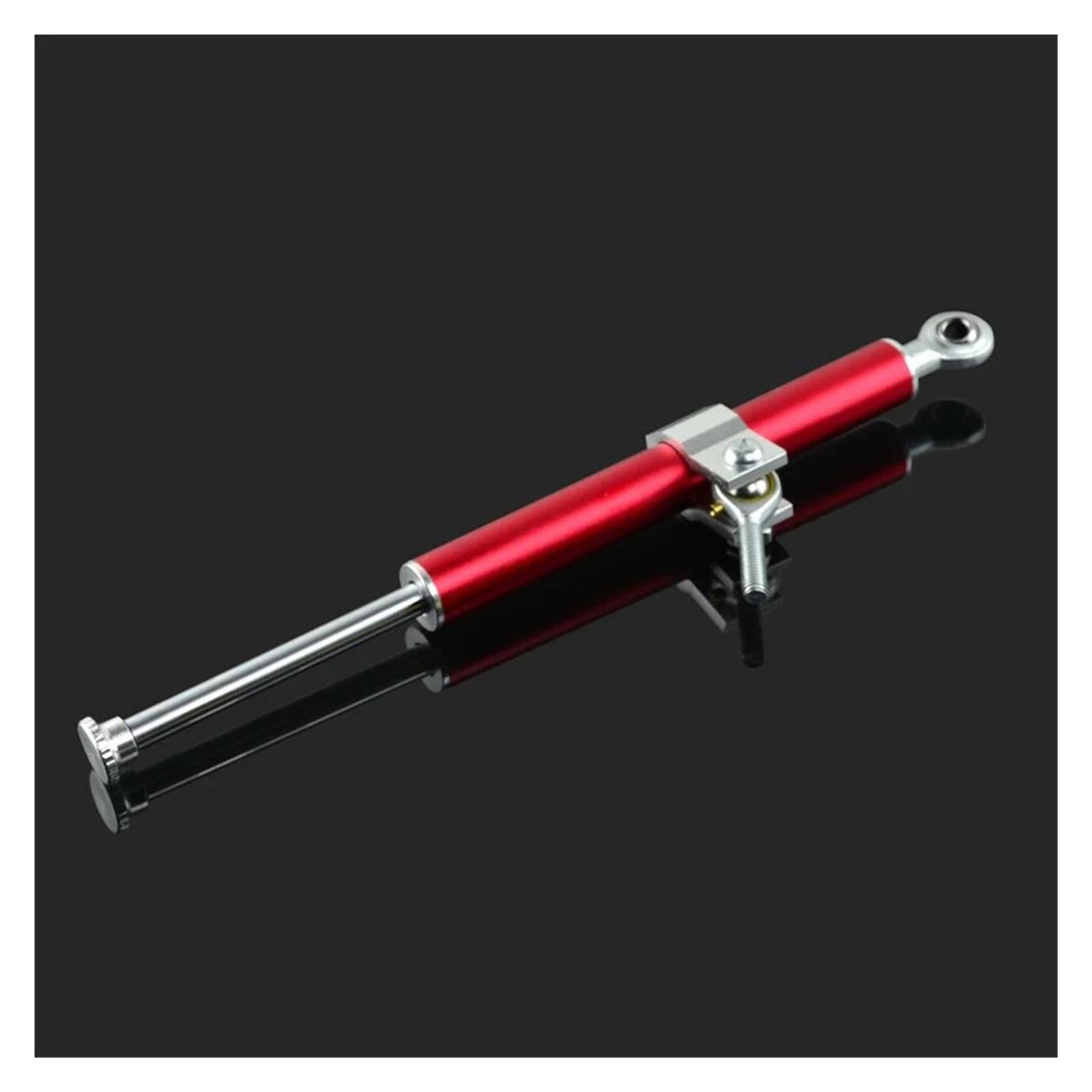 Dämpfer Lenkungsstabilisator Motorradzubehör Einstellbarer Universalstabilisator-Lenkungsdämpfer Schwarz Linear Für Die Meisten Fahrräder Langlebig Lenkungsdämpfer Motorräder Assy(Red) von ATGQBCF