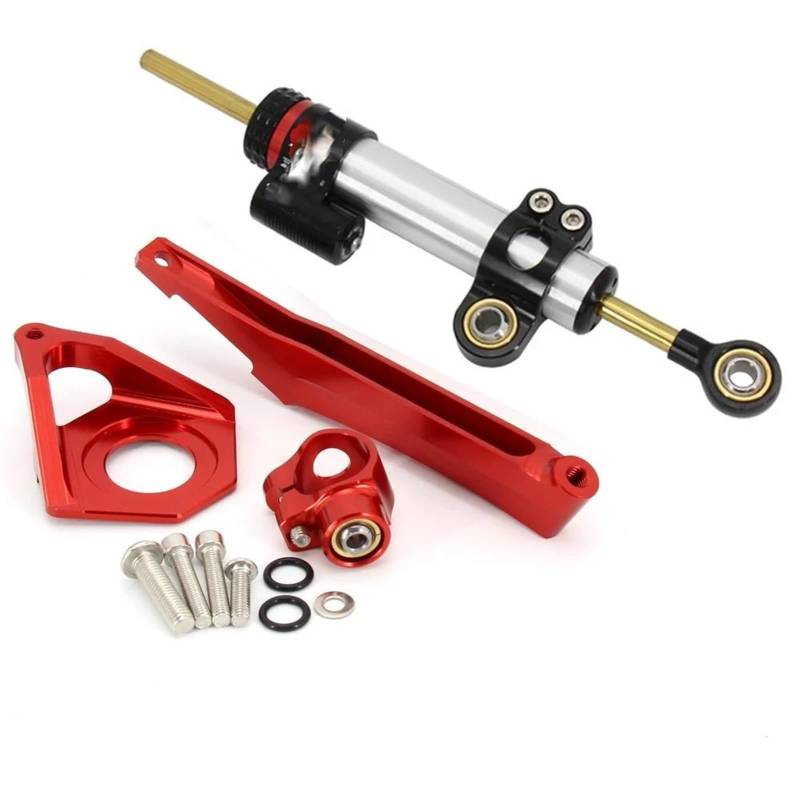 Dämpfer Lenkungsstabilisator Motorräder Lenkung Stabilisieren Dämpfer Halterung Mount Kit Für YZF600 YZF R6 2003 2004 2005 Lenkungsdämpfer Motorräder Assy(Type J) von ATGQBCF