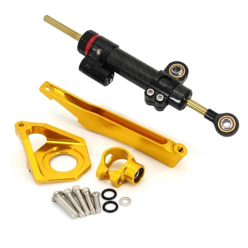 Dämpfer Lenkungsstabilisator Motorräder Lenkung Stabilisieren Dämpfer Halterung Mount Kit Für YZF600 YZF R6 2003 2004 2005 Lenkungsdämpfer Motorräder Assy(Type P) von ATGQBCF