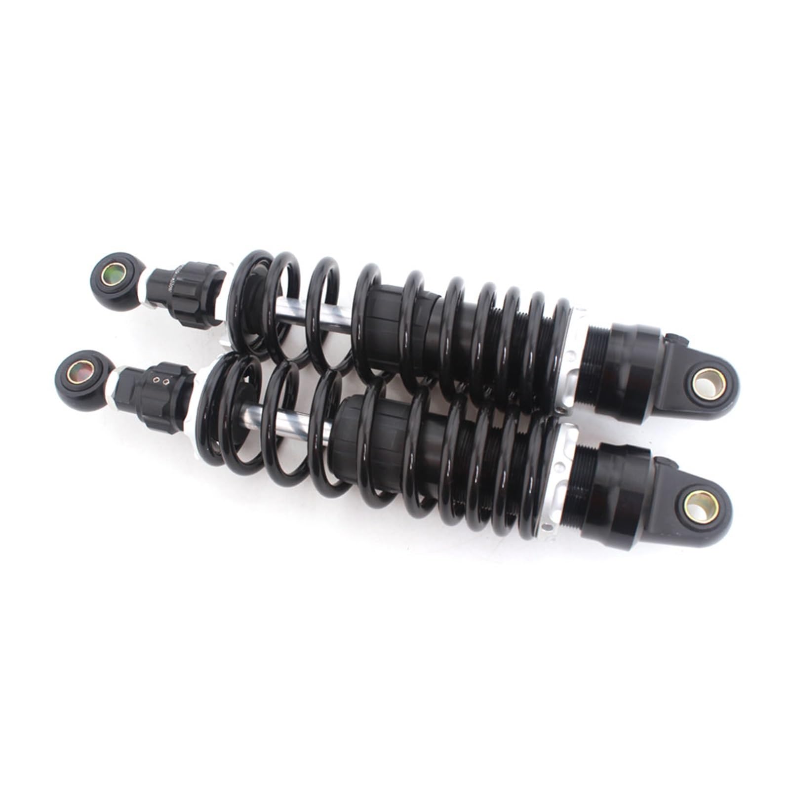 Dämpfer Lenkungsstabilisator Schwarz Universal Motorrad Für Roller ATV Quad Dirt Sport Bike Go Kart 360mm Hinten Zurück Stoßdämpfer Shocker Suspension Lenkungsdämpfer Motorräder Assy von ATGQBCF