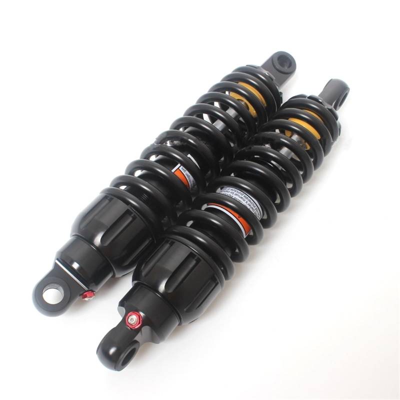 Dämpfer Lenkungsstabilisator Universal 360mm 14 "Für Harley Für Touring Für Sportster 883 1200 Motorrad Teile Motorrad Hinten Stoßdämpfer Suspension Schutz Lenkungsdämpfer Motorräder Assy von ATGQBCF