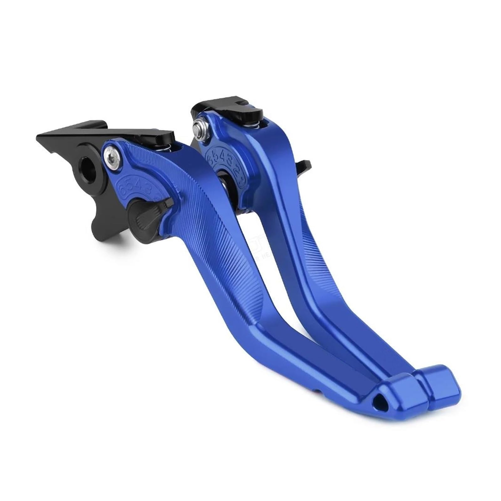 Motorrad Bremskupplungshebel CNC Aluminium Kurzbremskupplungshebel Griff Für FZ1 FZ-1 2008-2014 2015 Bremshebel Kupplung Kupplungshebel(Blue) von ATGQBCF