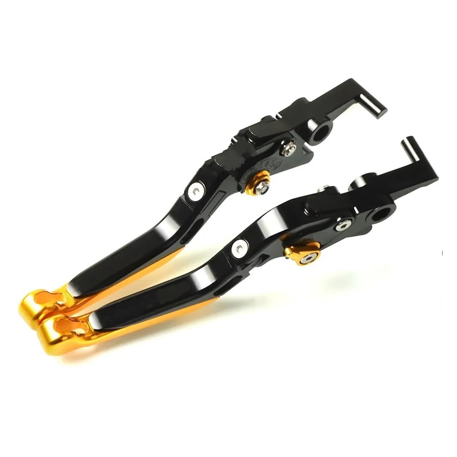 Motorrad CNC Aluminium Verstellbare Falten Erweiterbar Bremse Kupplung Hebel Für CBR125R/CBR150R Bremshebel Kupplung Kupplungshebel(Gold,for CBR150R 11-14) von ATGQBCF