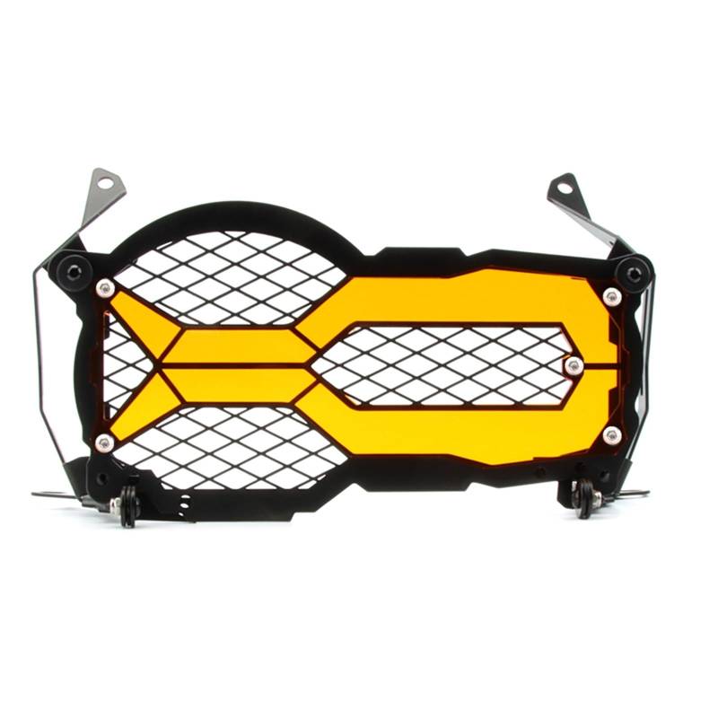 Motorrad-Scheinwerfergrill Motorrad Scheinwerfer Schutz Kühlergrill Schutz Abdeckung Grill Für R1250GS ADV Für R 1250 GS ADV/Adventure 2013-2022 Scheinwerfer Scheinwerfergrill Guard Protector(Orange- von ATGQBCF