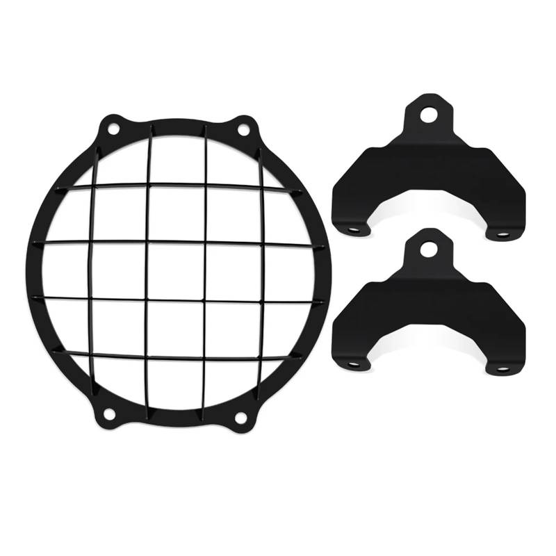 Motorrad-Scheinwerfergrill Motorrad-Scheinwerferschutz, Scheinwerfergitter, Kühlergrill, Lichtabdeckung Für Speed400, Für Scrambler400X 2024 Scheinwerfer Scheinwerfergrill Guard Protector von ATGQBCF