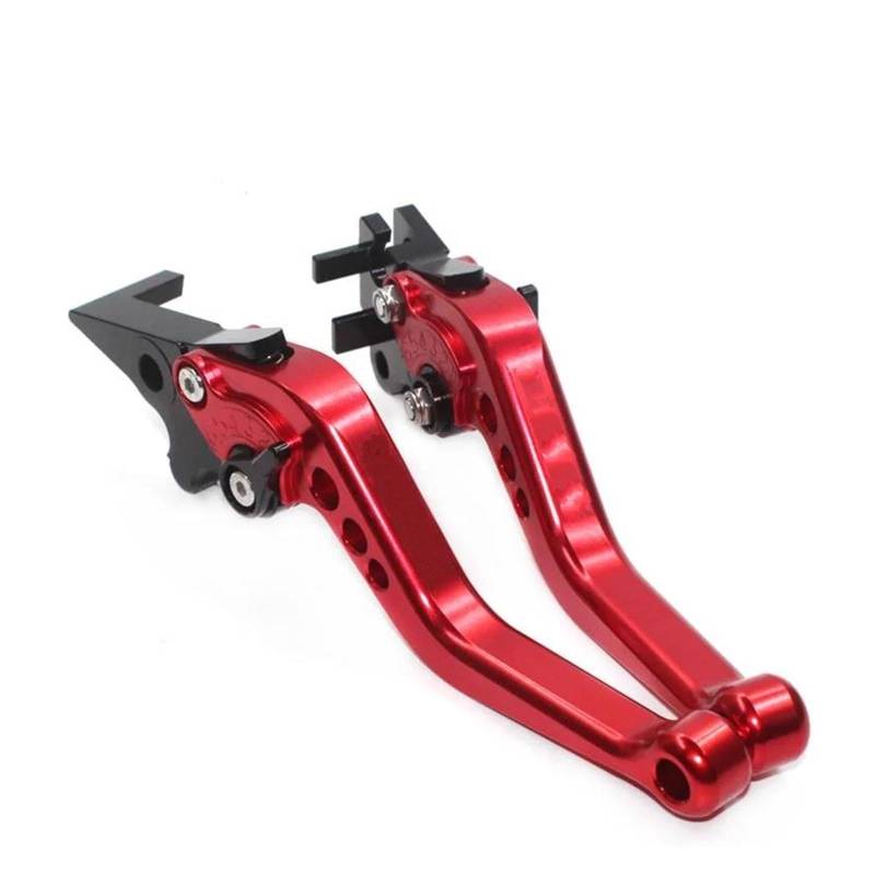 Motorrad Zubehör Kurz Bremse Kupplung Hebel Für Suzuki GW 250 GW250 2011 2012 2013 Bremshebel Kupplung Kupplungshebel(Red) von ATGQBCF