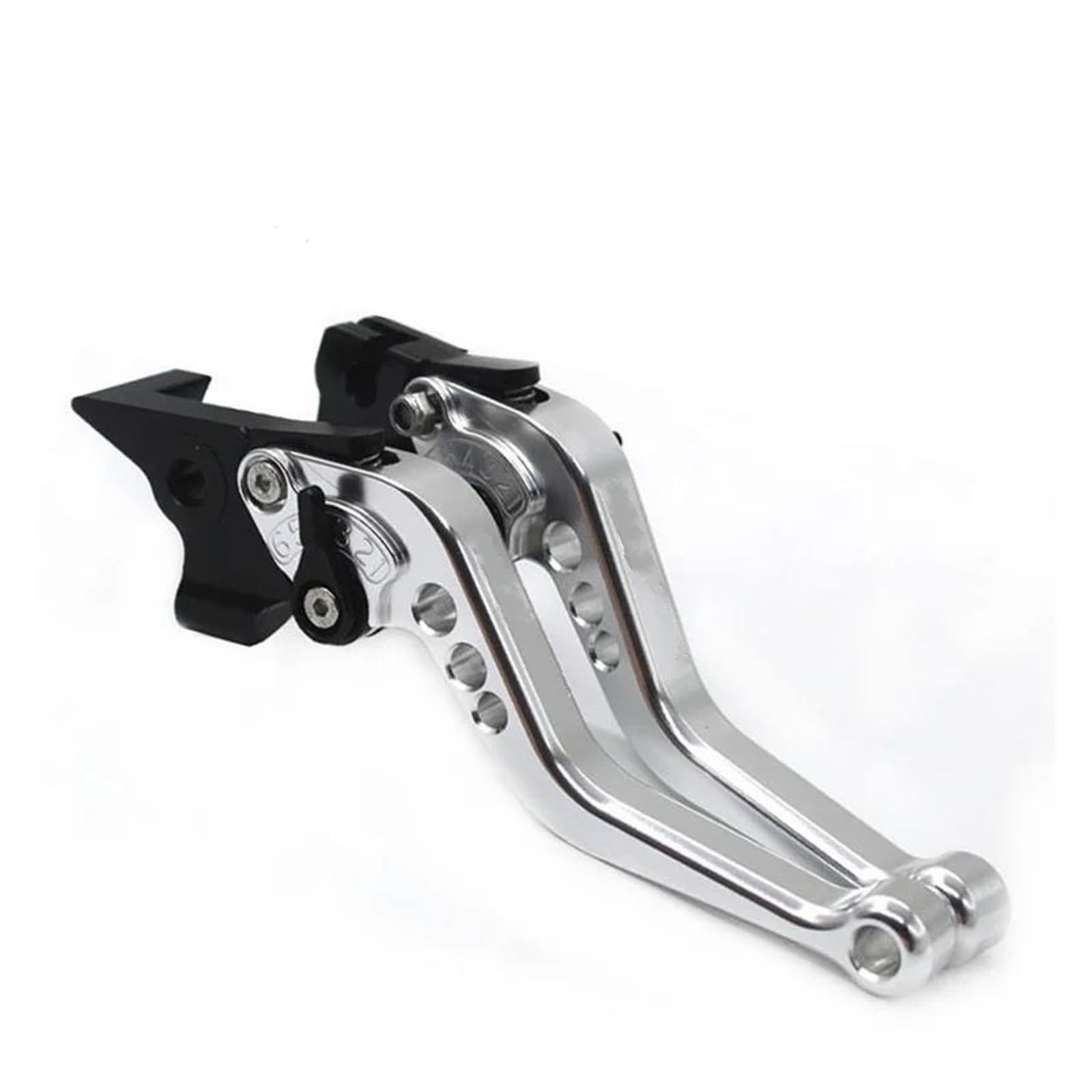 Splitter Motorrad Bremse Kupplung Hebel Für YZF R6 2005-2016 Bremshebel Kupplung Kupplungshebel(Silver) von ATGQBCF