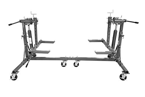 ATLANIS Karosseriedrehvorrichtung Karosseriedrehebebühne Oldtimerhebebühne Car Rotisserie 1000 kg von ATLANIS