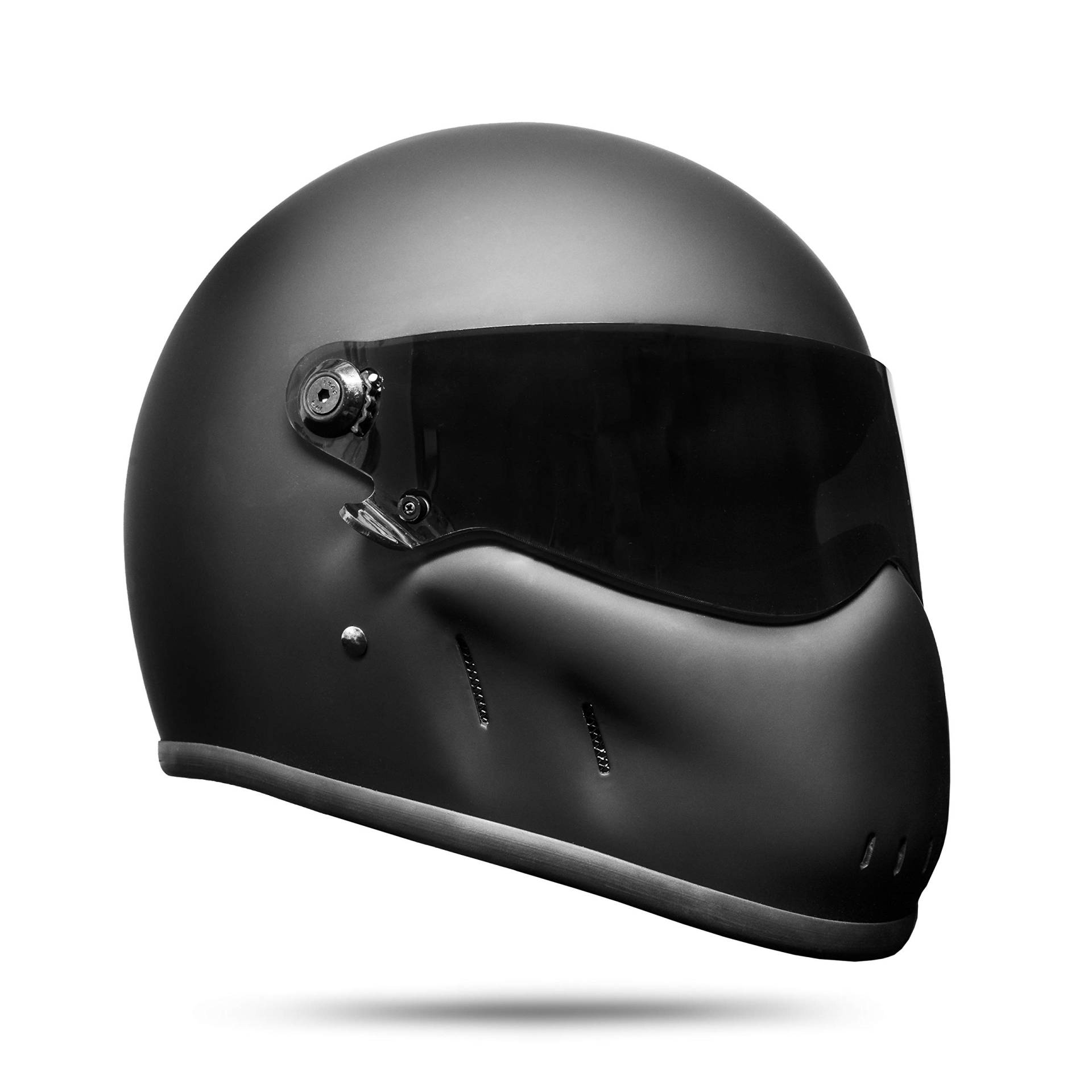 ATO Moto Night 301 matt Schwarz Motorradhelm (M) von ATO Moto