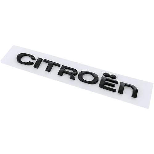 Auto Logo Emblem Badge für Citroen C4 Berline 2015-2020, Frontklappe Kofferraum Heckklappen Logo Aufkleber Emblem Abzeichen-Zubehör Dekoratives ABS Auto Styling,1-D von ATPOTP