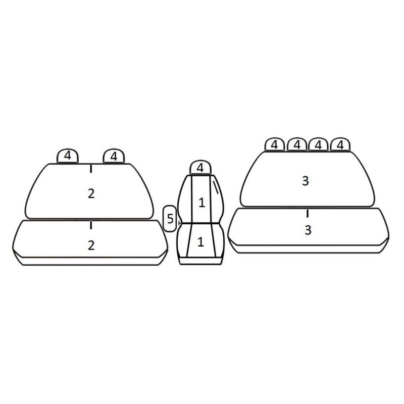 ATRA Sitzschonbezug OPEL,RENAULT S-/39_T06 von ATRA