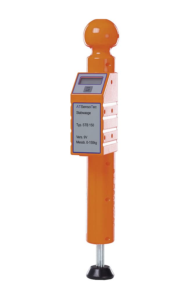 ATSensoTec Digitale Stützlastwaage Stb 150, Orange von ATSensoTec