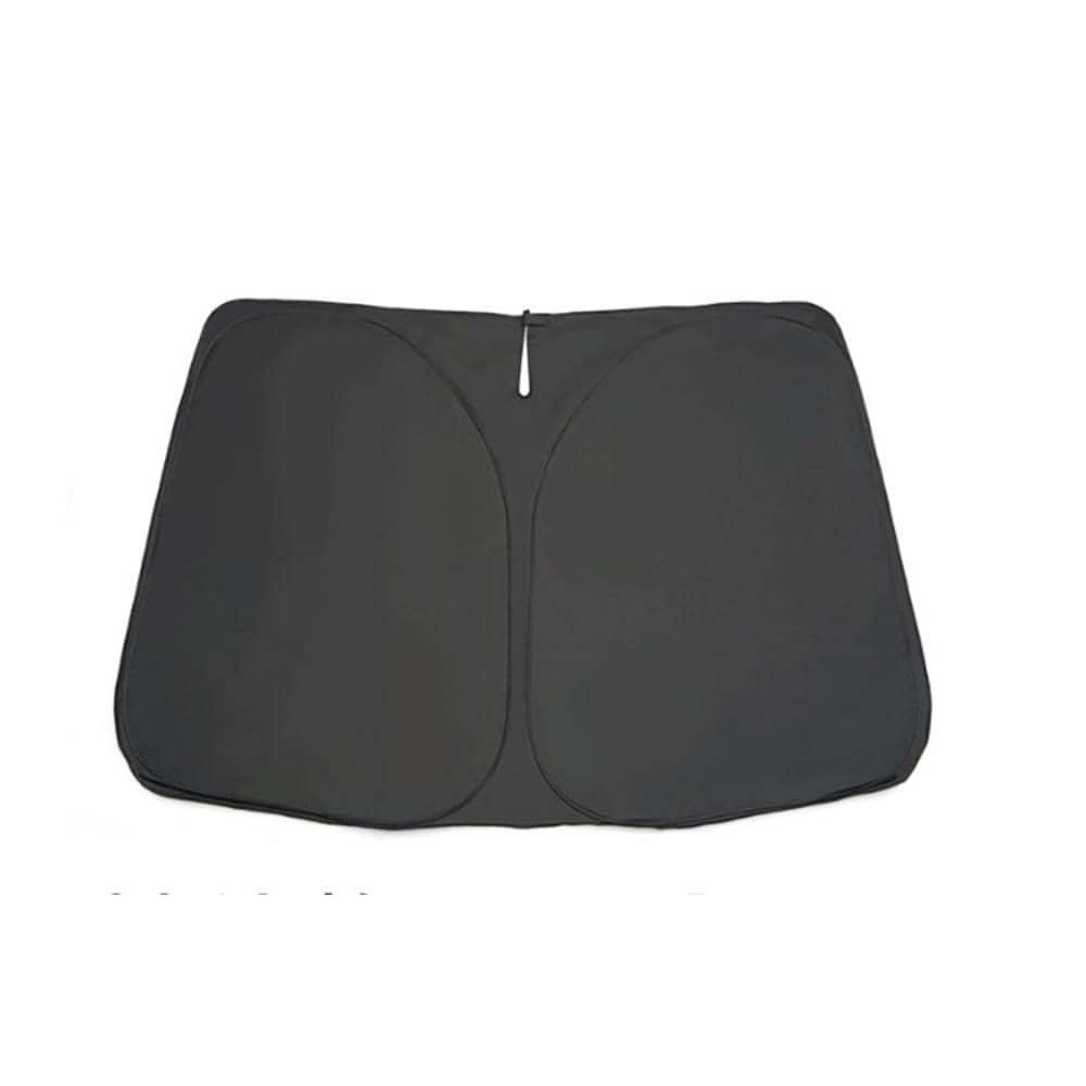 Sonnenschutz für Hyundai Verna Accent 2018-2024, Windschutzvorhang Reflektierend Autozubehör,Black Ordinary Double Layers von ATTMYSX