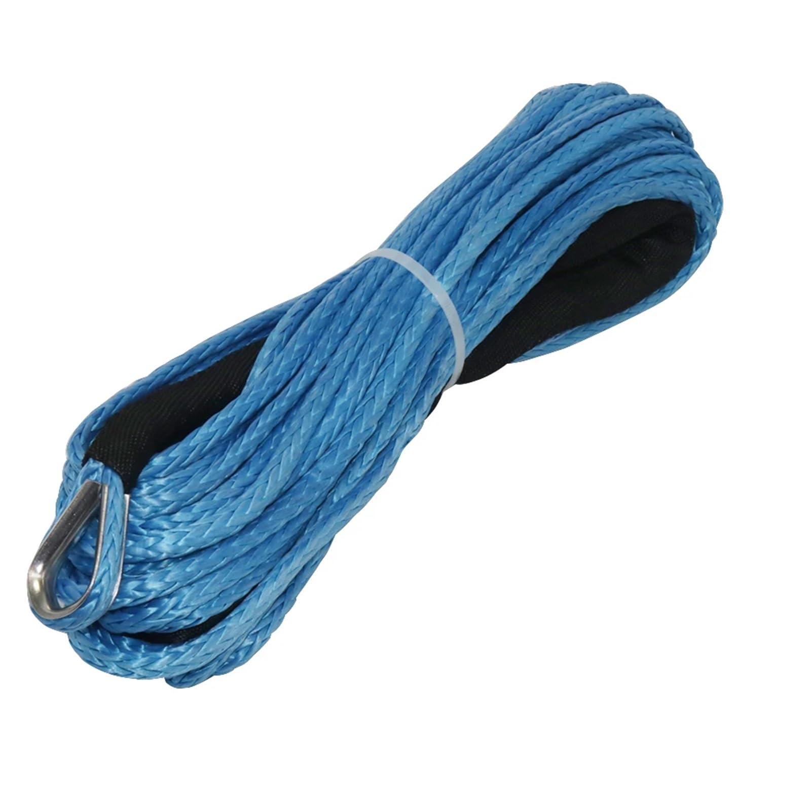 Abschleppseil Auto 15 m Abschleppseil, Winde, Zugseil, Auto-Rettungsseil, Durchmesser 6 mm, 7 mm, optionale Autoreparaturwerkzeuge Abschleppseil(6mmX15m Blue) von ATUMY